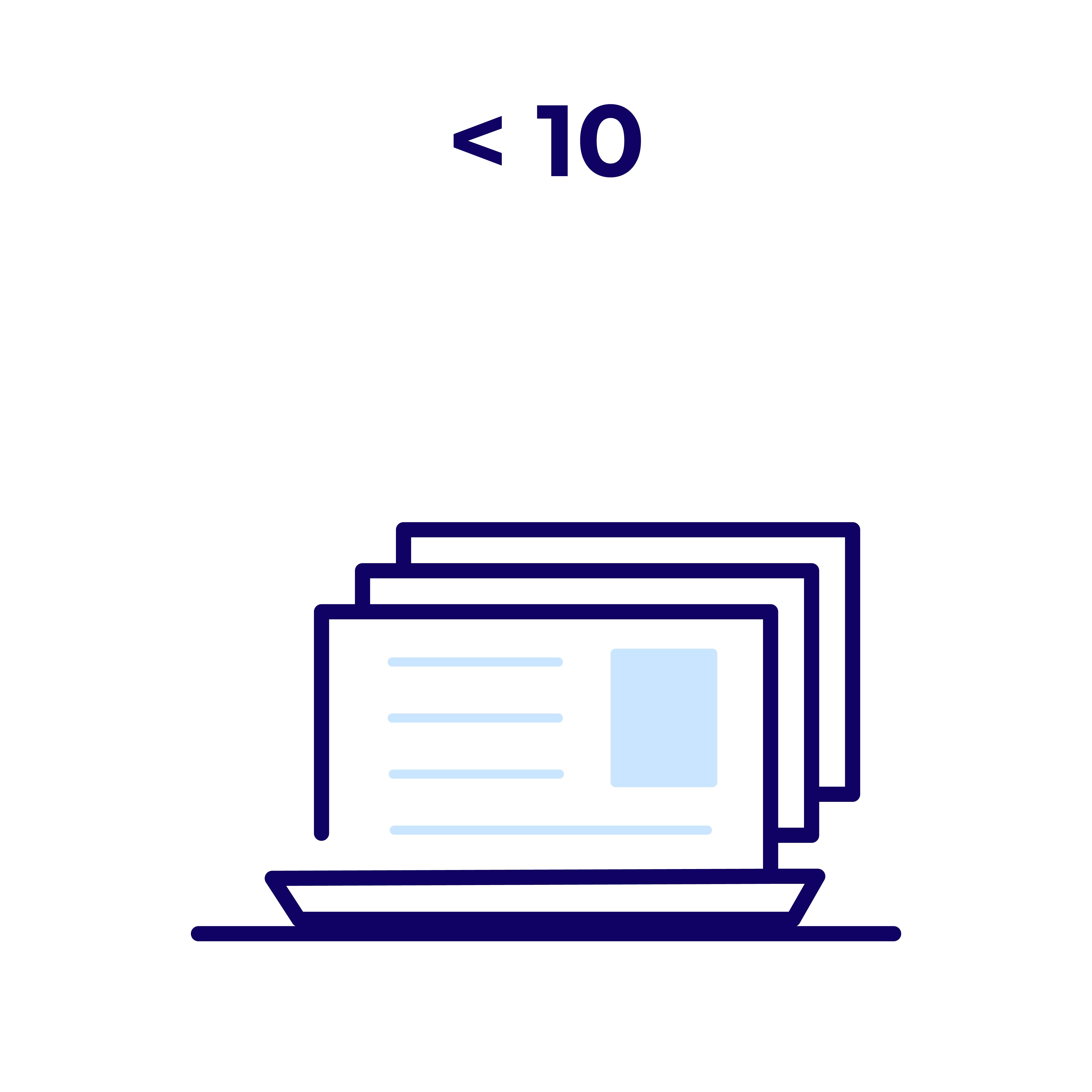 < 10