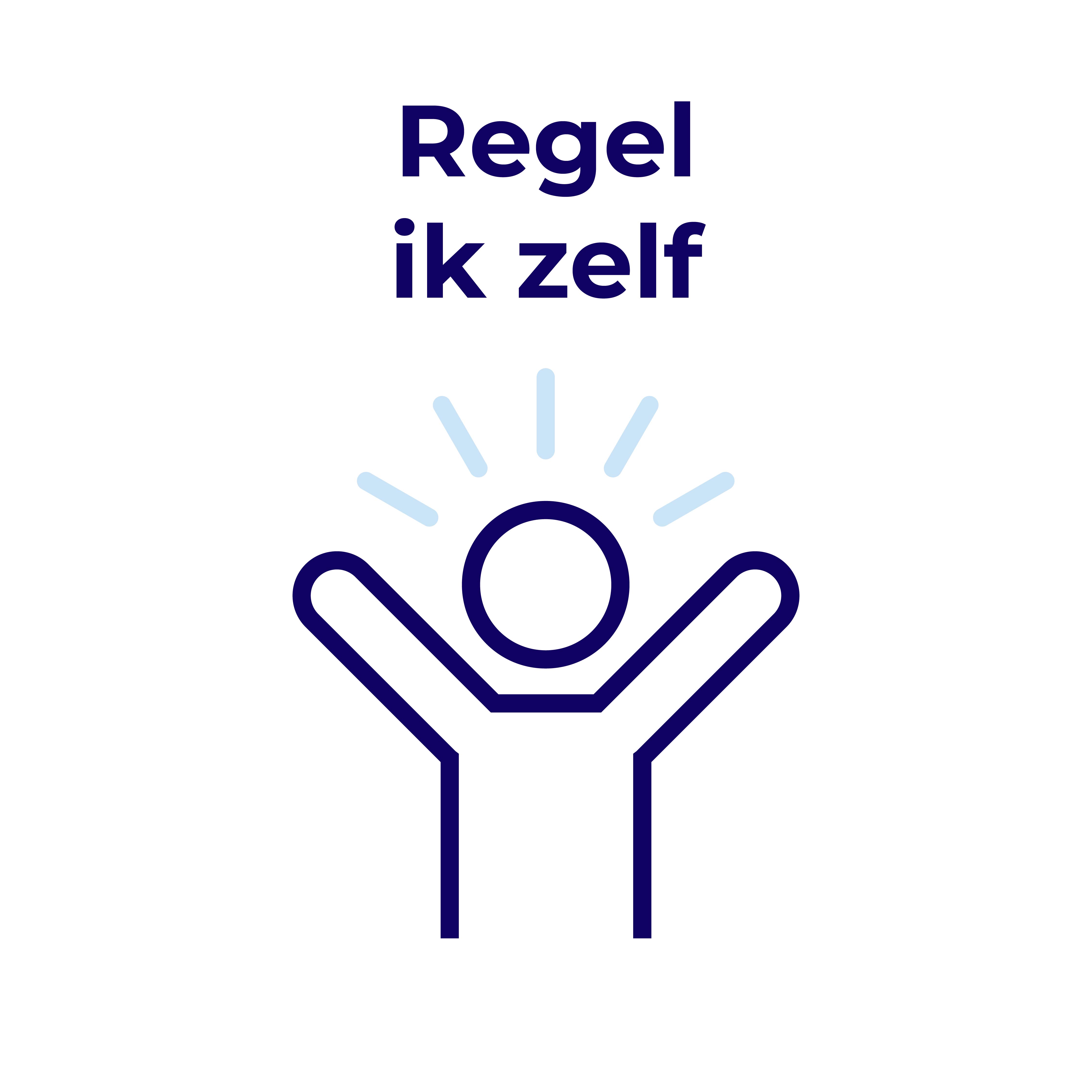Regel ik zelf