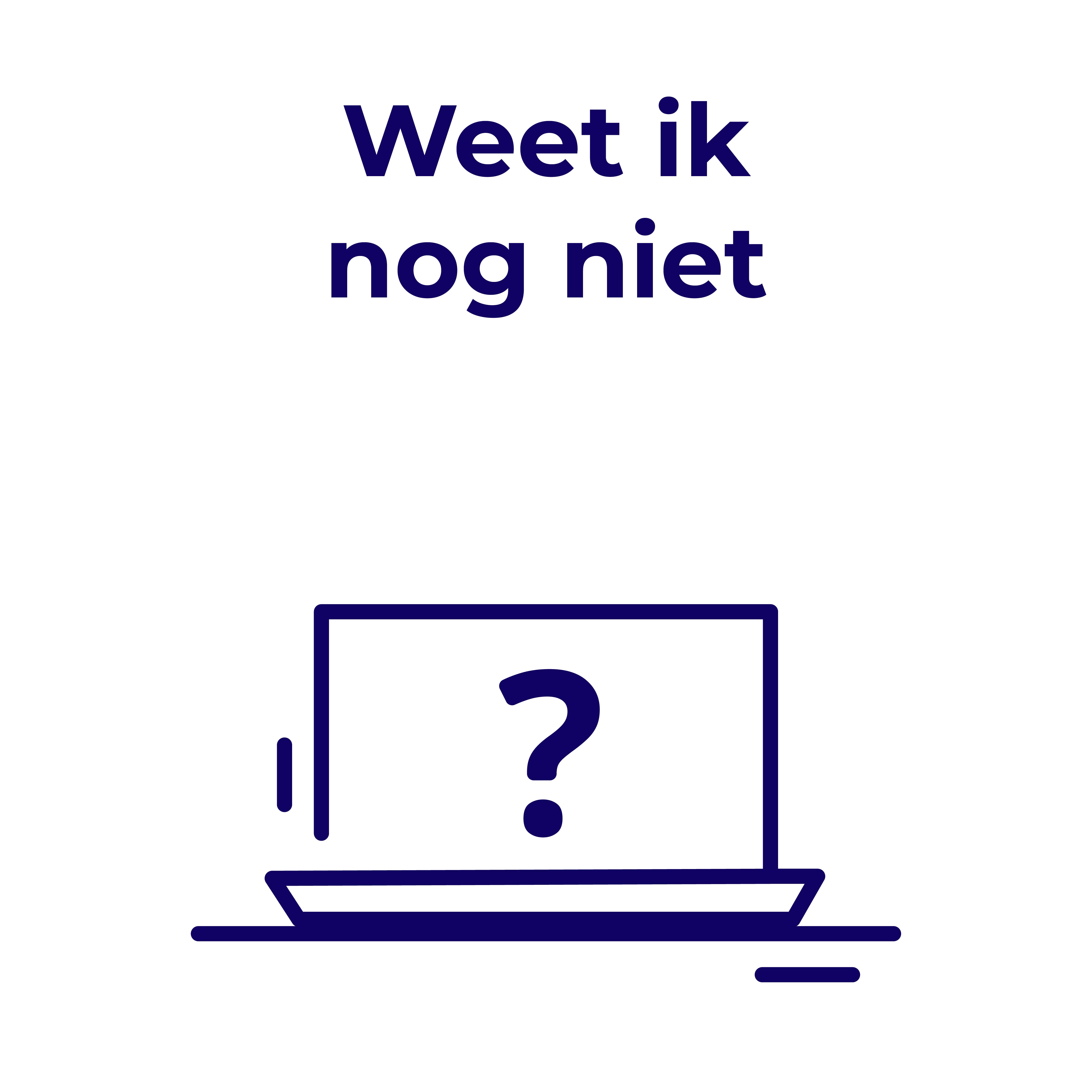Weet ik nog niet